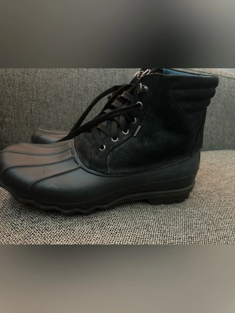 Sperry Topsider waterproof duck boots men’s size 11
